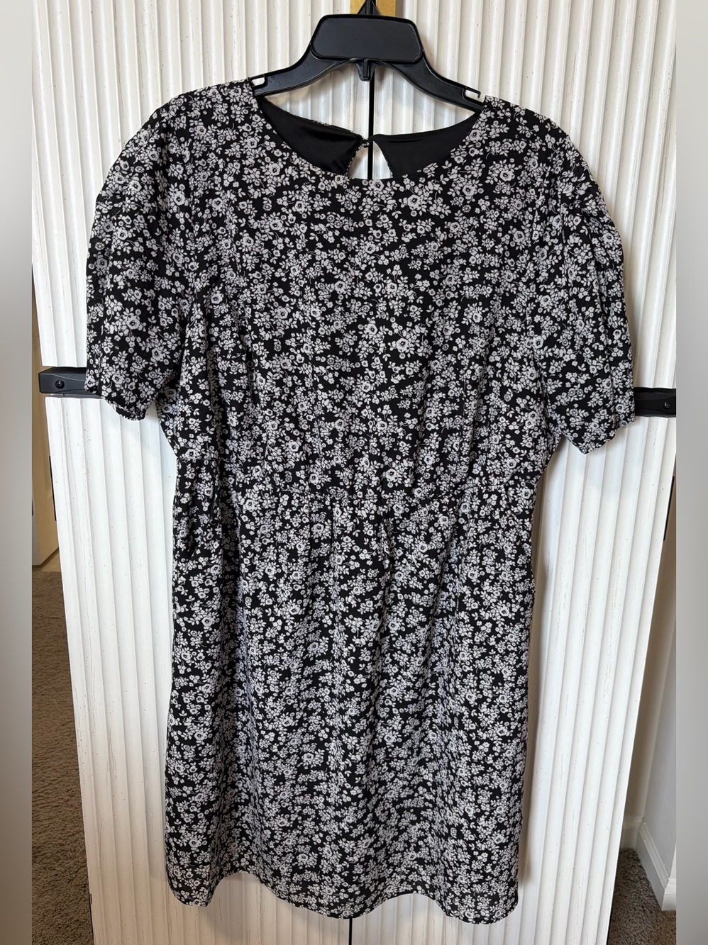 torrid Black and White Floral Dress
